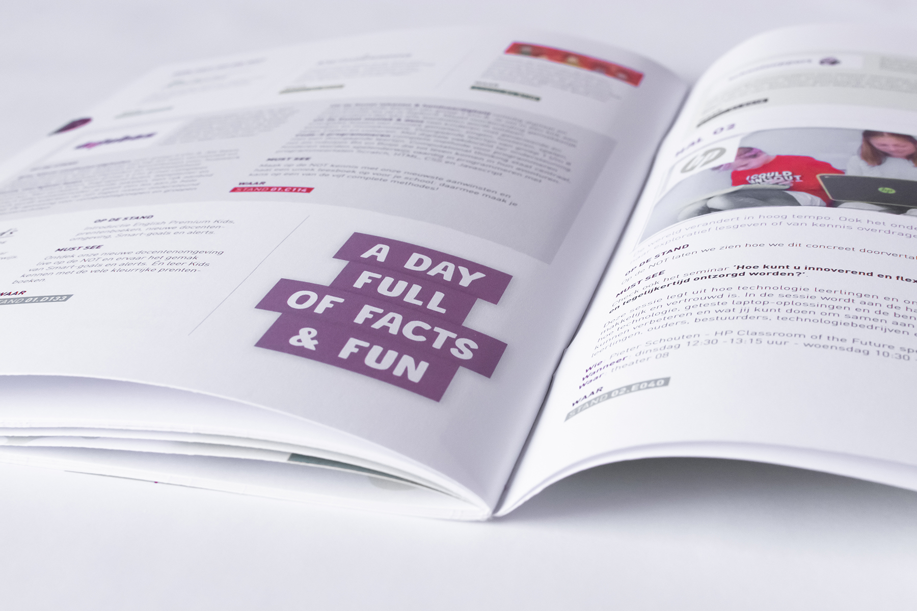 Magazine ontwerp (grafische vormgeving) voor Heutink door Annemiek Volkers