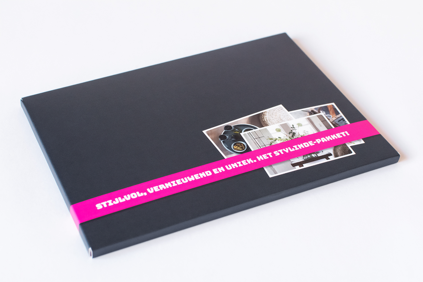 Ontwerp mailing kerstpakketten Stylinde Horeca en Interieur